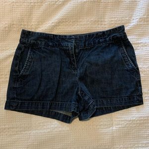 Loft jean shorts